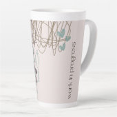 Krabbel en harten - Werk in uitvoering Latte Mok (Rechterhoek)