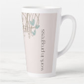 Krabbel en harten - Werk in uitvoering Latte Mok (Rechts)