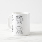 Krabbel  koffiemok (Voorkant links)