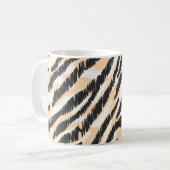 Krabbel Zebra Luipaard: Bont Koffiemok (Voorkant links)