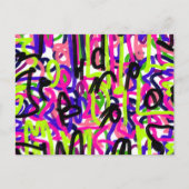 Krabbelen in kleuren briefkaart (Voorkant)