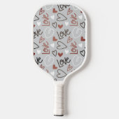 Krabbelende Liefdesharten Pickleball Paddle (Achterkant)