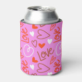 Krabbelende Liefdeshartjes Drankkoeler Blikjeskoeler (Blikje Voorkant)