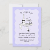 Krabbelende schets funky repetitie diner kaart (Voorkant)