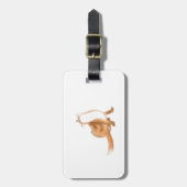 Krabbelende vos bagagelabel (Voorkant verticaal)