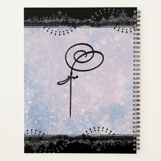 Krabbelende Vrouw Planner (Achterkant)