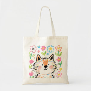 Krabbelkat Boodschappentas Tote Bag