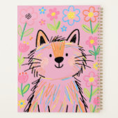 Krabbelkat Planner Roze (Achterkant)