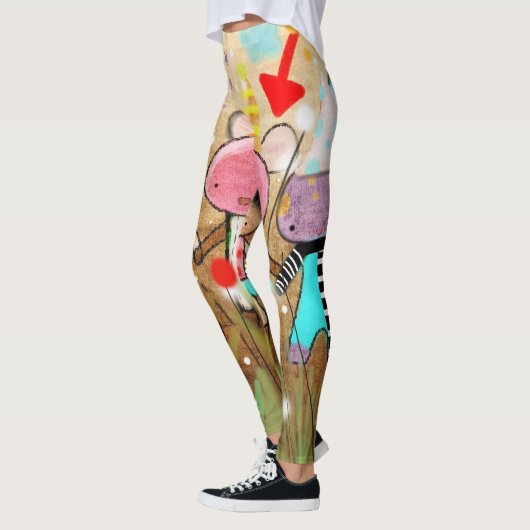 krabbelkunst leggings (Links)