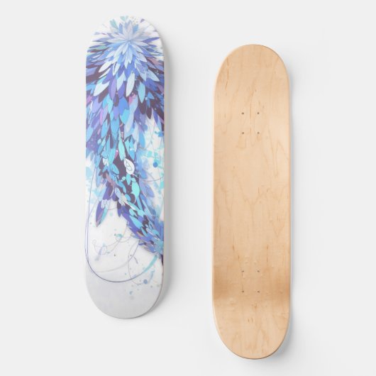 krabbelontwerp persoonlijk skateboard (Voorkant)