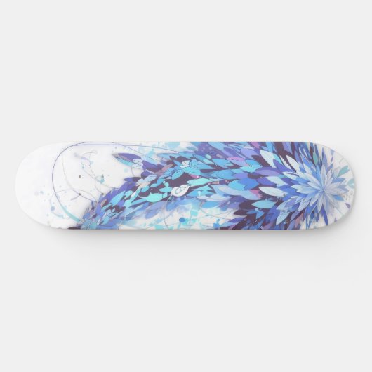 krabbelontwerp persoonlijk skateboard (Horizontaal)