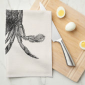  krabben Antiek krabben Persoonlijke Sjabloon Theedoek (Quarter Fold)