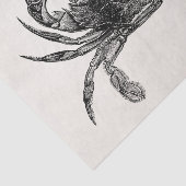 krabben Antiek krabben Persoonlijke Sjabloon Tissuepapier (Detail)