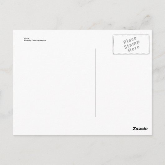 Krabben Briefkaart (Achterkant)