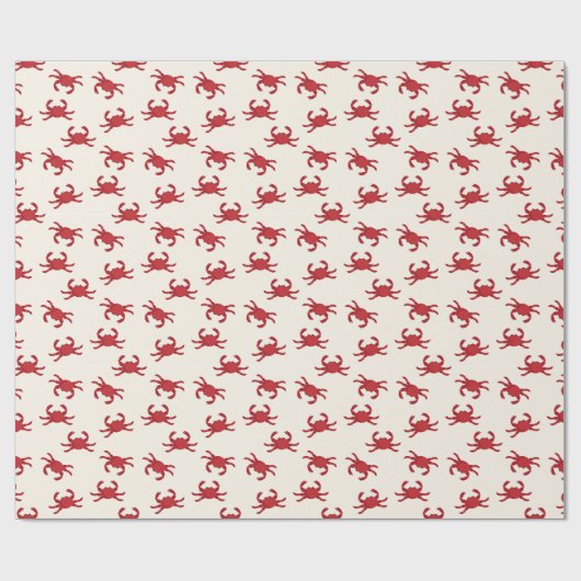 Krabben Cadeaupapier (Vlak)