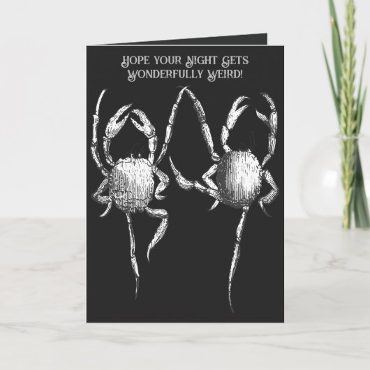 Krabben Dansen Op De Sabbat Dictionnaire Infernal Kaart (Voorkant)