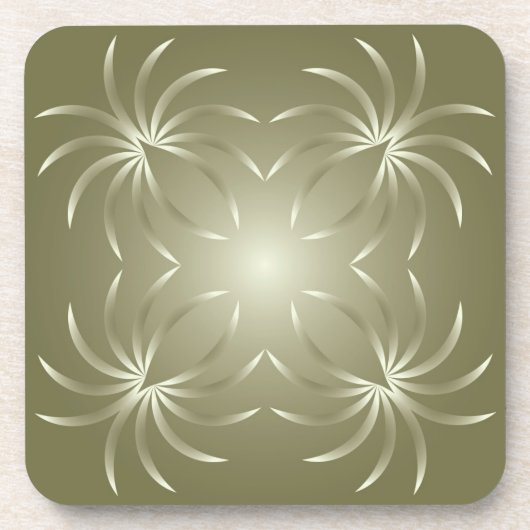 krabben in cirkel drankjes onderzetter (Voorkant)