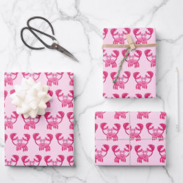 Krabben Inpakpapier, Zeeleven Gift Wrap Inpakpapier Vel