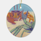 Krabben Keramisch Ornament (Links)