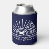 Krabben op de kust Coozie (Blikje Voorkant)
