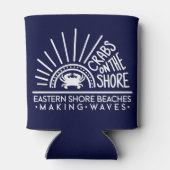 Krabben op de kust Coozie (Achterkant)