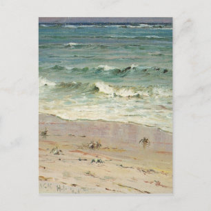 Krabben op het strand door D. Howard Hitchcock Briefkaart