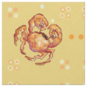 Krabben op het strand stof (Close Up)