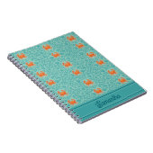 Krabben Ornamental Symphony Gepersonaliseerd Notitieboek (Rechterzijde)