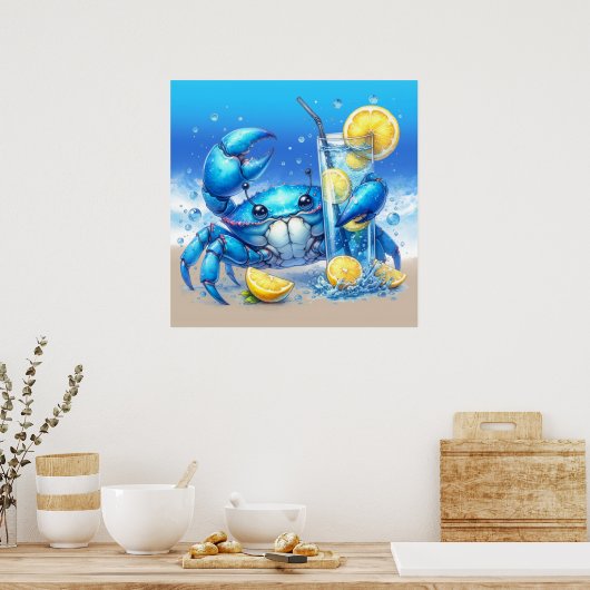 Krabben Poster (Keuken)