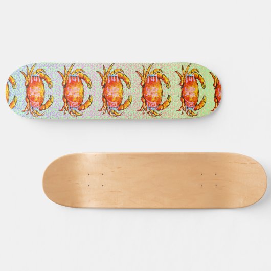 Krabben Skateboard (Horizontaal)