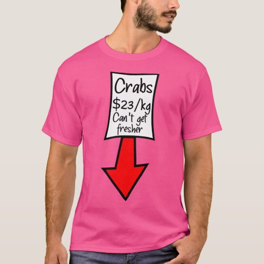 Krabben T-shirt (Voorkant)
