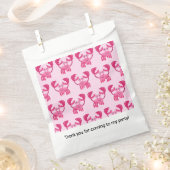 Krabben Verjaardagsfeest Roze Zee Wezen Bedankzakje (Geknipt)