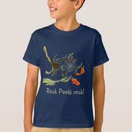 Krabben Vissen in Rotspoel Kustpret T-shirt