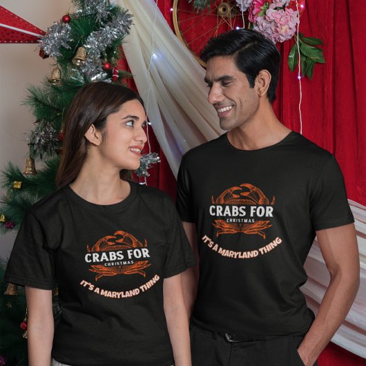 Krabben voor Kerstmis – Het is een Maryland Ding T T-shirt