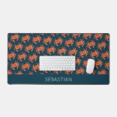 Krabben Zeezijde Patroon Bureaumat (Keyboard & Muis)