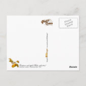 Krabbenappel -  illustratie briefkaart (Achterkant)