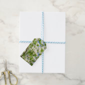 Krabbenappelbloesem Cadeaulabel (Met Touw)