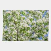 Krabbenappelbloesem Theedoek (Horizontaal)