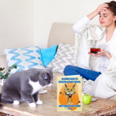 Krabbend naar herstel Kat Street Style Beterschap Kaart