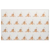 Krabbende vos stof (Fat Quarter)
