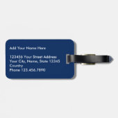 Krabbenklauwen - Bagagerekje Bagagelabel (Achterkant horizontaal)