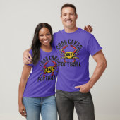Krabbenkoekjes en Football T-shirt (Unisex)
