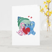 Krabbenkoppel Verjaardagskaart Kaart (Gele Bloem)