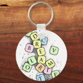 Krabbenletters Sleutelhanger (Voorkant)