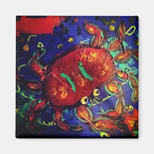 Krabbenmagneet Magneet (Voorkant)