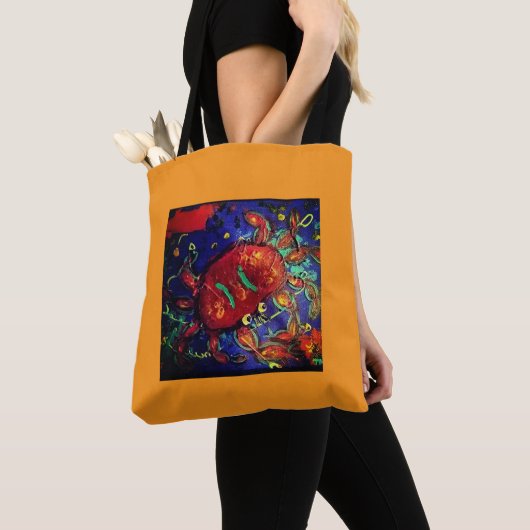 Krabbenmand Tote Bag (Dichtbij)
