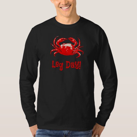 Krabbenpootdag T-shirt (Voorkant)