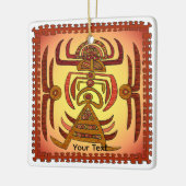 Krabbenvrouw Keramisch Ornament (Links)