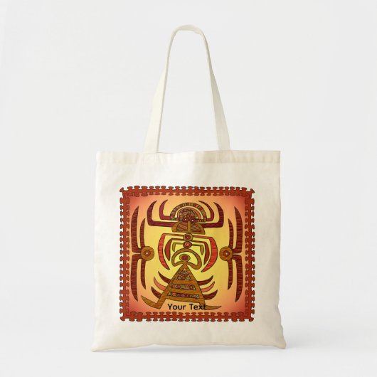 Krabbenvrouw Tote Bag (Voorkant)