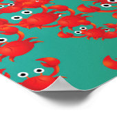 Krabbenwereld Poster (Hoek)